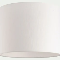 Abat-Jour Lampe*alinea Abat-jour cylindrique D40xH30cm - Blanc