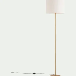 Abat-Jour Lampe*alinea Abat-jour cylindrique D40xH30cm - Blanc