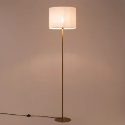 Abat-Jour Lampe*alinea Abat-jour cylindrique D40xH30cm - Blanc