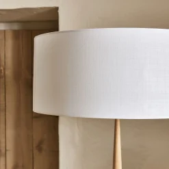 Abat-Jour Suspension|Suspension Non-Électrifiée*alinea Abat-jour cylindrique en coton D60cm - capelan Blanc