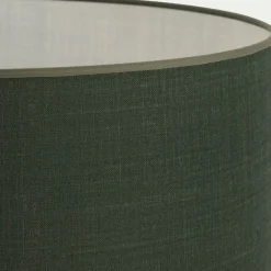 Lustre De Salle À Manger|Lustre*alinea Abat-jour cylindrique en coton D60cm - cèdre Vert