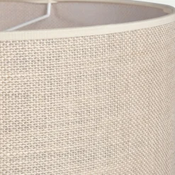 Abat-Jour Suspension|Abat-Jour Naturel*alinea Abat-jour cylindrique en jute D35cm - Blanc