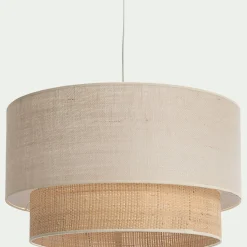 Abat-Jour Naturel|Suspension Naturelle*alinea Abat-jour cylindrique en jute D50cm - Naturel