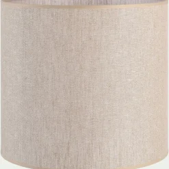 Abat-Jour Lampe|Abat-Jour Suspension*alinea Abat-jour cylindrique en lin D32cm - clair Gris