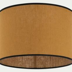 Abat-Jour Lampe|Abat-Jour Naturel*alinea Abat-jour cylindrique en lin D32cm - miel Jaune
