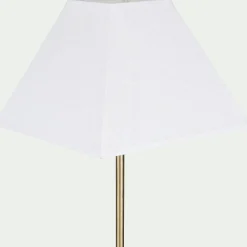 Abat-Jour Lampe*alinea Abat-jour en coton l25cm - capelan Blanc