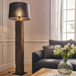 Abat-Jour Lampe|Abat-Jour Naturel*alinea Abat-jour en jute D55cm - Noir