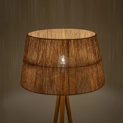 Abat-Jour Naturel*alinea Abat-jour tambour en jute D60cm - Naturel