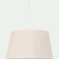 Abat-Jour Lampe|Abat-Jour Suspension*alinea Abat-jour tambour en jute D45cm - écru Blanc