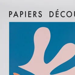 Toile, Tableau Et Affiche*alinea Affiche abstraite 50x70cm - bleu