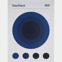 Toile, Tableau Et Affiche*alinea Affiche œil grec 50x70cm - santorin Bleu