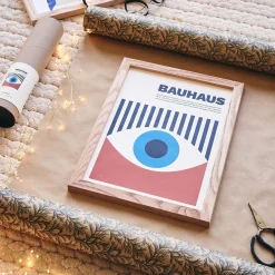 Toile, Tableau Et Affiche*alinea Affiche œil 30x40cm - bleu