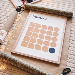 Toile, Tableau Et Affiche*alinea Affiche rétro 50x70cm - terracotta Orange