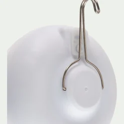 Luminaire Exterieur|Lampe Et Lampadaire D'Extérieur*alinea Ampoule d'extérieur rechargeable H12xD11cm - Blanc