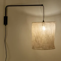 Applique Murale*alinea Applique murale en acier - L42cm Noir