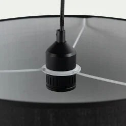 Applique Murale*alinea Applique murale en acier - L42cm Noir