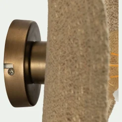 Applique Murale*alinea Applique murale électrifiée en jonc de mer D61cm - Naturel