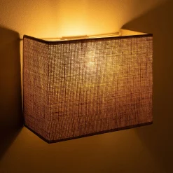 Applique Murale*alinea Applique non électrifiée en jute l24cm - Naturel