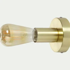 Applique Murale*alinea Applique plafonnier en acier H9,2cm - Doré