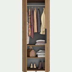 Dressing|Armoire*alinea Armoire 2 portes en bois H210cm - Bois clair
