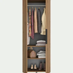 Dressing|Armoire*alinea Armoire 2 portes en bois H210cm - Bois clair