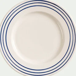 Assiette*alinea Assiette à dessert en faïence D22cm - Blanc