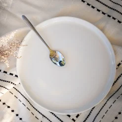 Assiette*alinea Assiette à dessert en faïence D22,3cm - ventoux Blanc