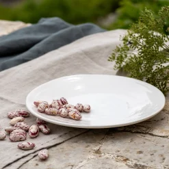 Assiette*alinea Assiette à dessert en faïence D20cm - Blanc