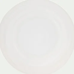 Assiette*alinea Assiette à dessert en faïence D20cm - Blanc