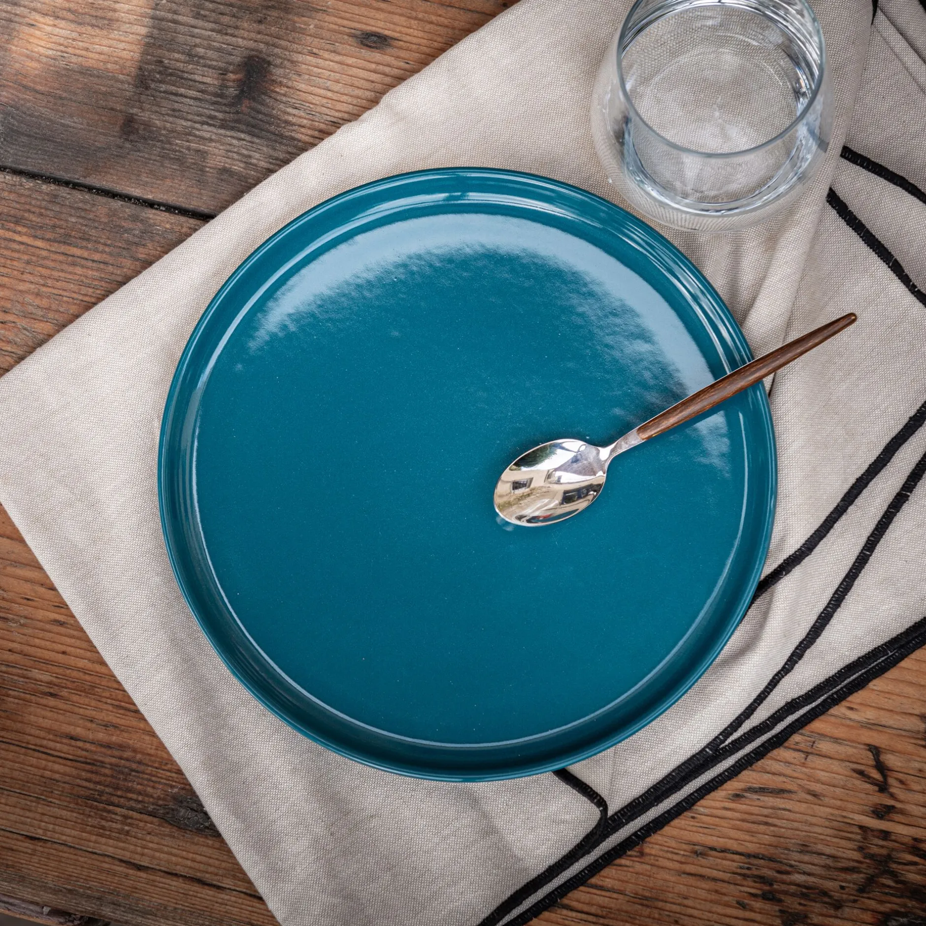 Assiette*alinea Assiette à dessert en faïence D22,3cm - figuerolles Bleu