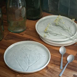 Assiette|Assiette De Noël*alinea Assiette à dessert en grès D21cm - borie Gris