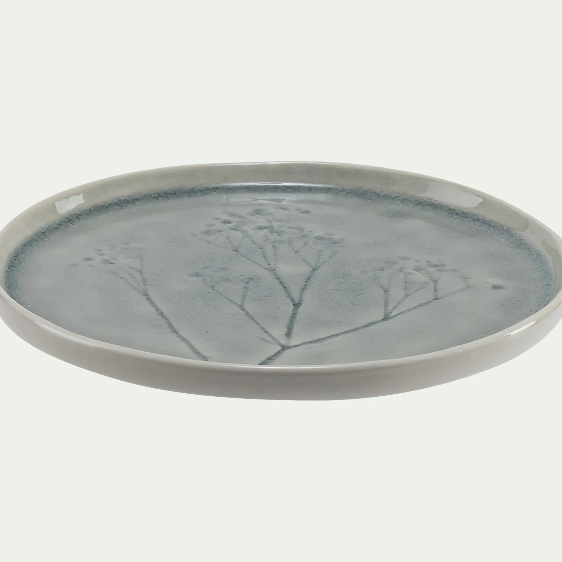 Assiette|Assiette De Noël*alinea Assiette à dessert en grès D21cm - borie Gris