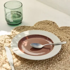 Assiette|Assiette De Noël*alinea Assiette à dessert en grès D20cm - Terracotta