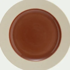 Assiette|Assiette De Noël*alinea Assiette à dessert en grès D20cm - Terracotta