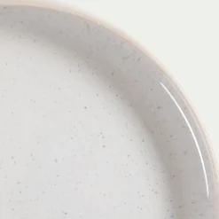 Assiette|Assiette De Noël*alinea Assiette à dessert en grès D21cm - Blanc