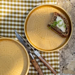 Assiette*alinea Assiette à dessert en grès D18,5cm - argan Jaune
