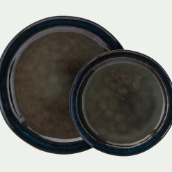 Assiette*alinea Assiette à dessert en grès D20,5cm - cèdre Vert