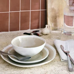 Assiette|Assiette De Noël*alinea Assiette à dessert en grès D20,5cm - alpilles Beige