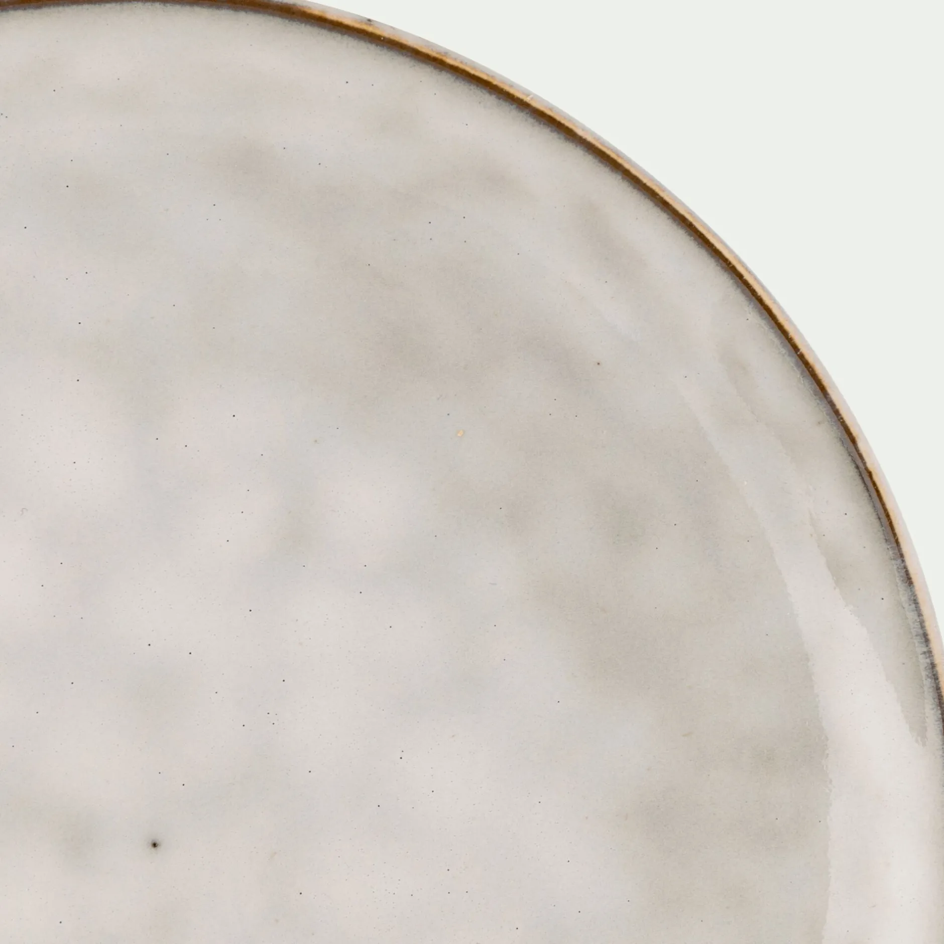 Assiette*alinea Assiette à dessert en grès D20,5cm - roucas Beige