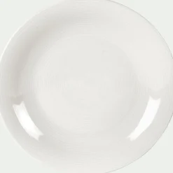 Assiette*alinea Assiette à dessert en porcelaine qualité hôtelière D21cm - Blanc