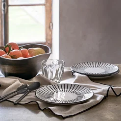 Assiette*alinea Assiette à dessert en porcelaine D19cm - Blanc