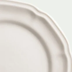 Assiette|Assiette De Noël*alinea Assiette à dessert en porcelaine D21cm - Blanc