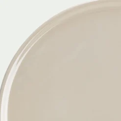 Plat De Service Et Saladier|Assiette*alinea Assiette à pizza en grès D32cm - Blanc