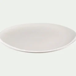 Plat De Service Et Saladier|Assiette*alinea Assiette à pizza en porcelaine légère D30cm - Blanc