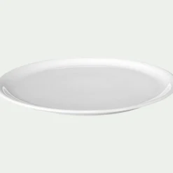 Plat De Service Et Saladier|Assiette*alinea Assiette à pizza en porcelaine qualité hôtelière D30,5cm - Blanc