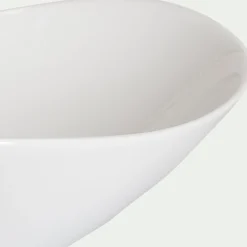 Assiette*alinea Assiette calotte en porcelaine D19cm - Blanc