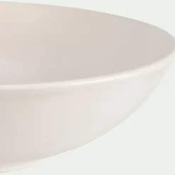 Assiette*alinea Assiette creuse en faïence D22cm - ventoux Blanc