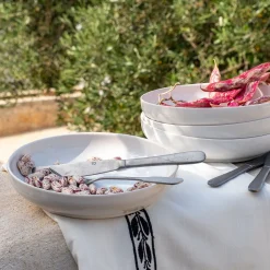 Assiette*alinea Assiette creuse en faïence D22cm - ventoux Blanc