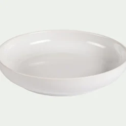 Assiette*alinea Assiette creuse en faïence D22cm - ventoux Blanc