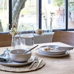 Assiette*alinea Assiette creuse en faïence D15cm - alpilles Beige